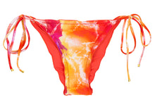 Load image into Gallery viewer, Product Front: Rio De Sol Bottom Bottom Tiedye-Red Frufru