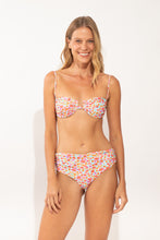 Load image into Gallery viewer, Model Front: Rio De Sol Bottom Bottom Ditsy-Sky Amy