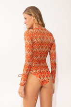 Load image into Gallery viewer, Model Back: Rio De Sol Beach Top Maracai Top Harper Long