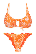 Load image into Gallery viewer, Product Front: Rio De Sol Set Set Trail-Orange Tank-Tie Ipanema