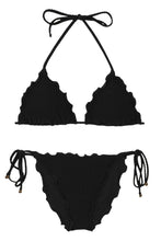Load image into Gallery viewer, Product Front: Rio De Sol Set Set Dots-Black Frufru-Comfy