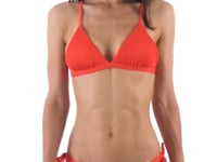 Load and play video in Gallery viewer, Video: Rio De Sol Top Top Cotele-Tomate Tri-Fixo