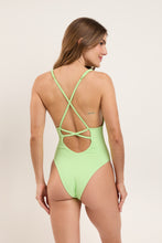 Load image into Gallery viewer, Model Back: Rio De Sol One-Piece Sand-Menta Sunny
