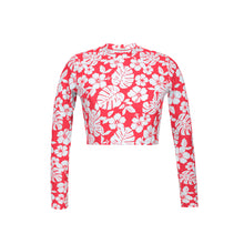Load image into Gallery viewer, Product Front: Rio De Sol Top Top Pua-Hibiscus Reef