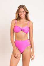 Load image into Gallery viewer, Model Front: Rio De Sol Top Top Vita-Pink Twist