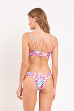 Load image into Gallery viewer, Model Back: Rio De Sol Bottom Bottom Splash Highleg
