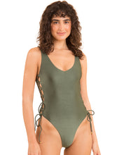 Load image into Gallery viewer, Gallery: Rio De Sol One-Piece Croco Zoe
