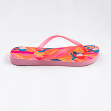 Load image into Gallery viewer, Image 03: Rio De Sol Flip-Flop Orange Bloom Slim
