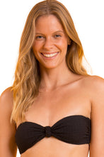 Load image into Gallery viewer, Gallery: Rio De Sol Top Top Bora-Black Bandeau-Joy
