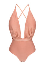 Load image into Gallery viewer, Product Front: Rio De Sol One-Piece Rose New Vegas
