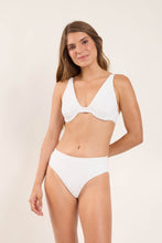 Load image into Gallery viewer, Model Front: Rio De Sol Bottom Bottom Sand-White Kora
