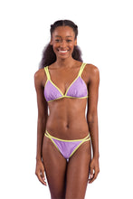 Load image into Gallery viewer, Model Front: Rio De Sol Top Top Orchid Tri-Duo
