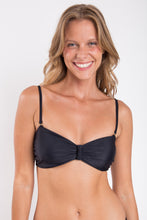 Load image into Gallery viewer, Gallery: Rio De Sol Top Top Touch-Black Bandeau-Crispy
