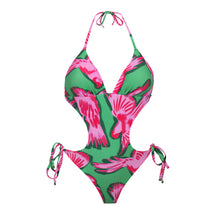 Load image into Gallery viewer, Product Front: Rio De Sol One-Piece Parrots Trikini
