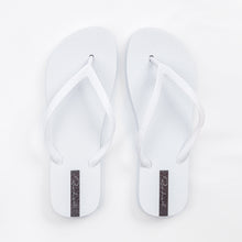 Load image into Gallery viewer, Product Front: Rio De Sol Flip-Flop White Slim
