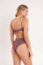 Load image into Gallery viewer, Model Back: Rio De Sol Top Top Malibu-Ebano Bandeau-Iris
