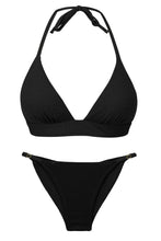 Load image into Gallery viewer, Product Front: Rio De Sol Set Set Bora-Black Tri-Cos Cheeky-Fixa
