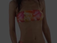 Load and play video in Gallery viewer, Video: Rio De Sol Top Top Tiedye-Purple Bandeau-Reto
