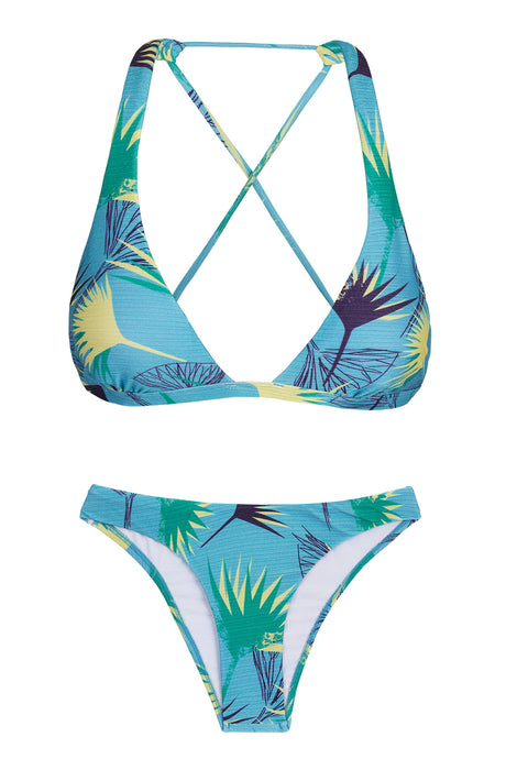 Product Front: Rio De Sol Set Flower Geometric Cortinao