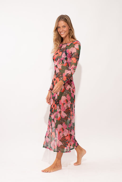 Model Front: Rio De Sol Maxi Dresses Jolie Dress Lucy