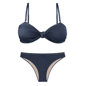 Product Front: Rio De Sol Set Set Shark Bandeau-Joy Essential