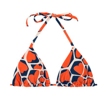 Load image into Gallery viewer, Product Front: Rio De Sol Top Top Amore-Red Tri-Inv

