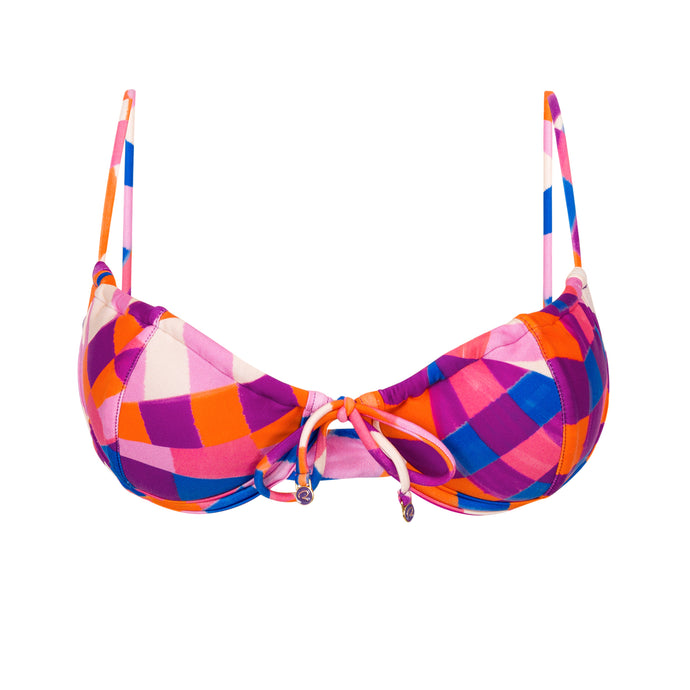 Product Front: Rio De Sol Top Top Funny Balconet-Tie
