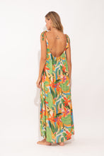 Load image into Gallery viewer, Model Back: Rio De Sol Beach Dresses Tropical Long Dress Chiara
