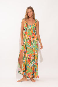 Image 04: Rio De Sol Beach Dresses Tropical Long Dress Chiara