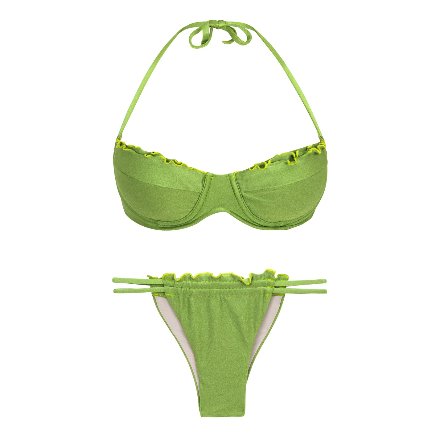 Set Shimmer-Botanica Balconet-Frufru Pipa-Frufru