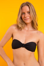 Load image into Gallery viewer, Top Bora-Black Bandeau-Joy
