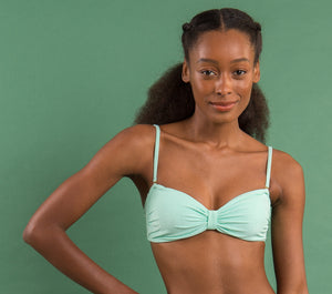 Top Malibu-Menta Bandeau-Duo