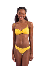 Load image into Gallery viewer, Top Malibu-Yellow Bandeau-Duo
