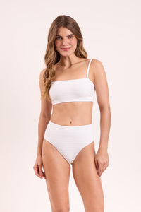 Top Memphis-White Bandeau-Reto