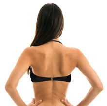 Load image into Gallery viewer, Top Preto Bandeau-Pli
