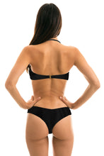 Load image into Gallery viewer, Top Preto Bandeau-Pli
