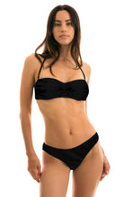 Load image into Gallery viewer, Top Preto Bandeau-Pli
