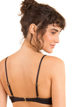 Load image into Gallery viewer, Top Shimmer-Black Bandeau-Joy
