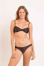 Load image into Gallery viewer, Top Shimmer-Coffee Bandeau-Joy
