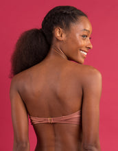 Load image into Gallery viewer, Top Shimmer-Copper Bandeau-Joy
