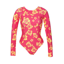 Load image into Gallery viewer, Product Front: Wednesday In Hawaii By Rio De Sol One-Piece Pua-Guava Surf
