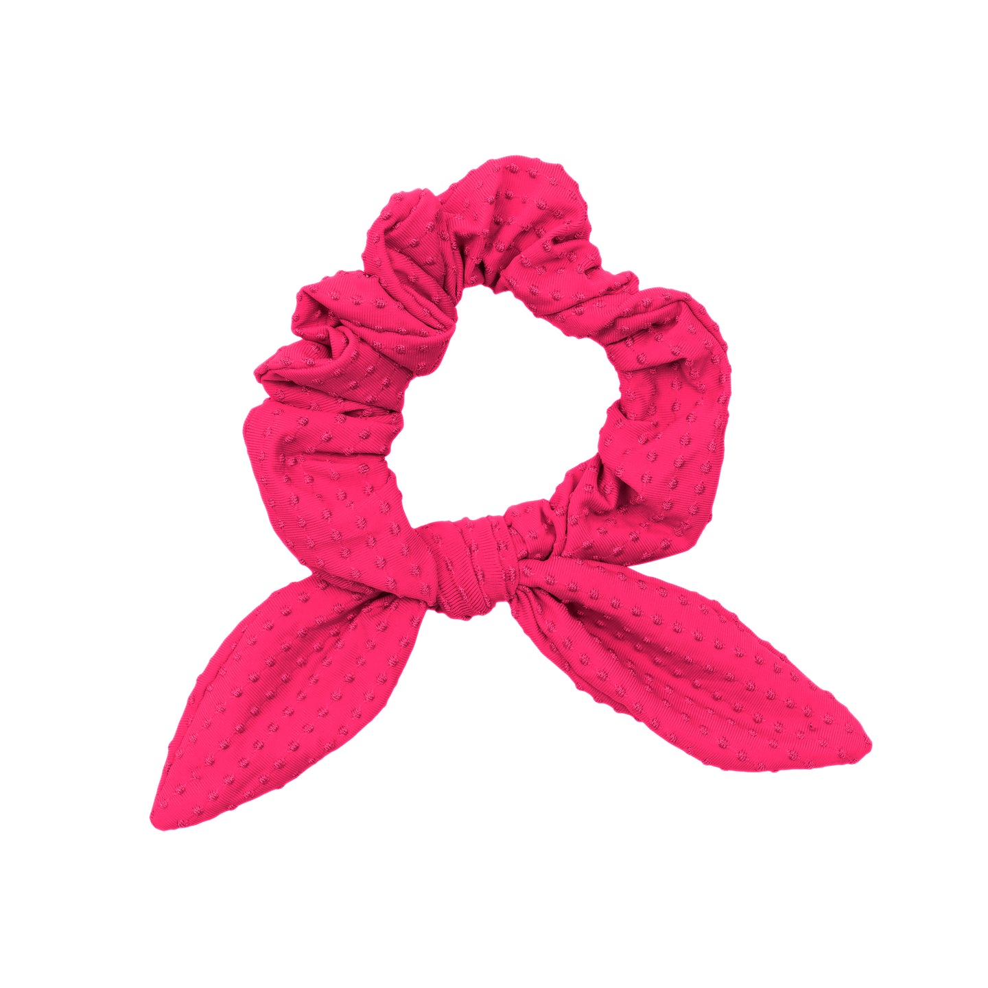 Dots-Virtual-Pink Scrunchie